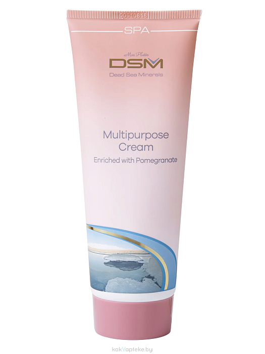 Mon Platin серии Dead Sea Minerals Многофункциональный крем с гранатом для лица и тела, 250 мл