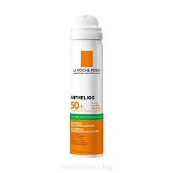 La Roche-Posay Anthelios Спрей-вуаль солнцезащитный матирующий для лица SPF 50+, 75 мл