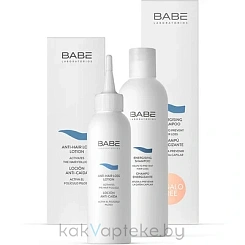 LABORATORIOS BABE Набор: Шампунь от выпадения волос 250 мл + Лосьон от выпадения волос 125 мл
