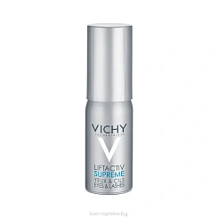 Vichy Liftactiv Supreme Сыворотка с эффектом лифтинга и сияния для кожи вокруг глаз, 15 мл