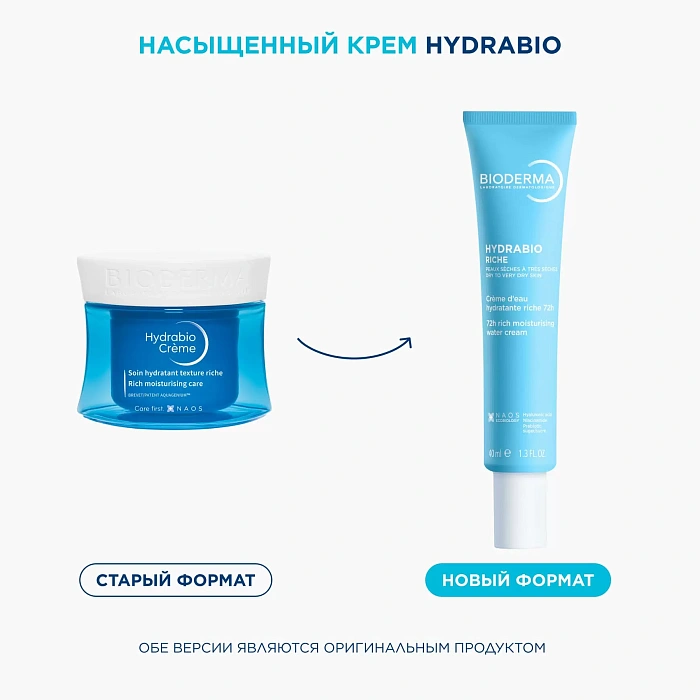 Bioderma Крем насыщенный  Hydrabio Riche, 40 мл