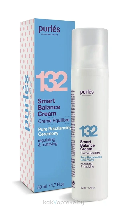Purles 132 Крем для проблемной кожи Smart Balance, 50 мл