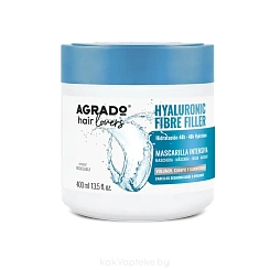 AGRADO Интенсивная маска для тусклых волос HYALURONIC FIBRE FILLER / HYALURONIC FIBRE FILLER INTENSIVE MASK, 400мл
