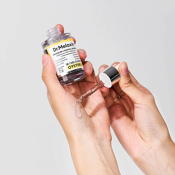 Dr.Melaxin Восстанавливающая  сыворотка для лица с экстрактом устрицы  -5,7 Oyster Pep-3 Renewal Ampoule, 30 мл