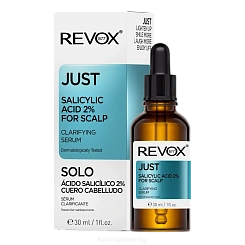 REVOX B77 Очищающая сыворотка для кожи головы JUST SALICYLIC ACID, 30 мл