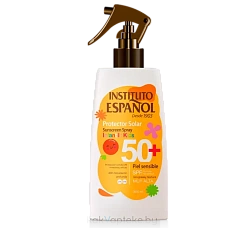 INSTITUTO ESPANOL Солнцезащитный детский влагостойкий легкий лосьон для чувствительной кожи SPF50+ / PROTECTOR SOLAR INFANTIL, 300мл