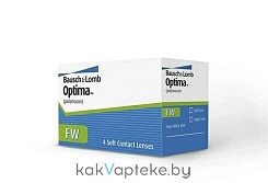 Линзы контактные мягкие Optima FW (polymacon) r8,7 -4,25 1шт.