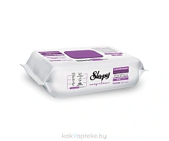 Sleepy Orchid Garden Влажные салфетки для уборки Сад орхидей, 100 шт