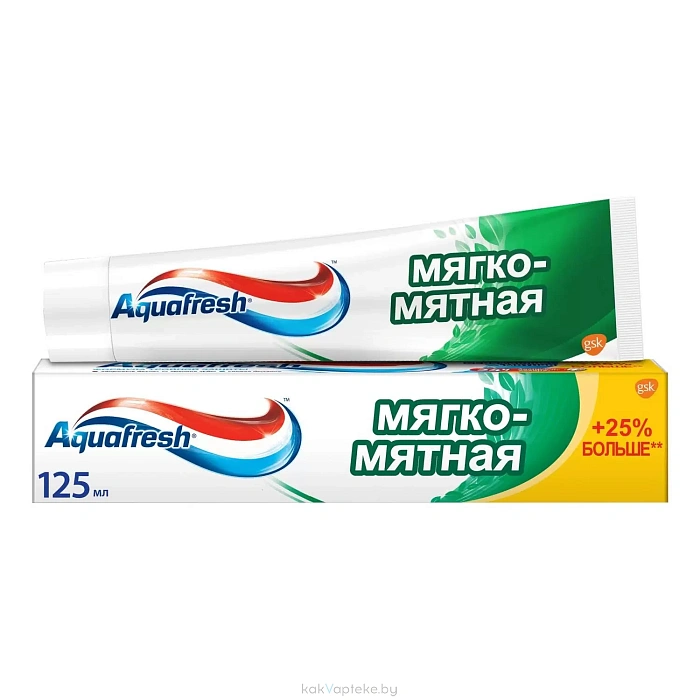 Aquafresh Зубная паста Мягко-мятная 125 мл