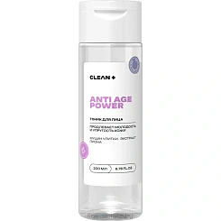CLEANPLUS Тоник для лица ANTI AGE POWER, 200 мл