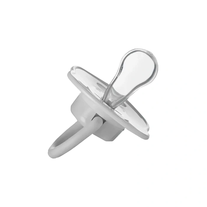 Bebaby Соска-пустышка силиконовая, круглая форма, в комплекте защитный колпачок, 0-6 мес, арт.LM-9227/1