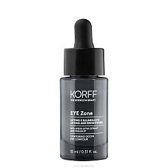 KORFF Крем-гель для кожи вокруг глаз лифтинговый и придающий сияние EYE Zone LIFTING AND BRIGHTENING EYE CONTOUR, 15 мл