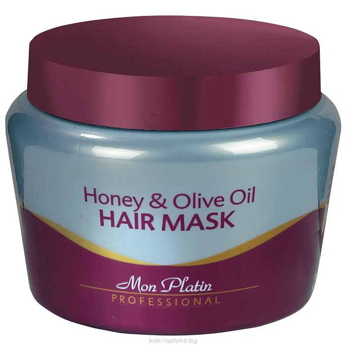 Mon Platin серии Professional Маска на основе оливкового масла и меда,500 мл