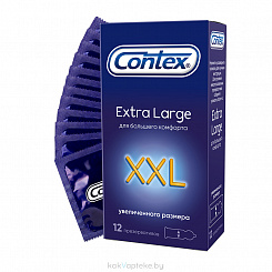 Презервативы латекс. Contex №12 Extra Large (увеличенного размера)
