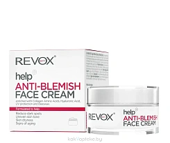 REVOX B77 Выравнивающий тон крем для лица HELP ANTI-BLEMISH, 50 мл