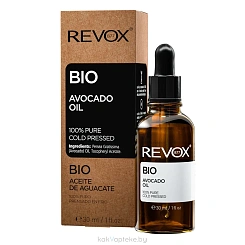 REVOX B77 Масло авокадо косметическое BIO AVOCADO OIL 100% PURE, 30 мл