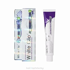 White Glo Зубная паста отбеливающая Antibacterial Protect with mouthwash (С антибактериальным эффектом и ополаскивателем) 100 г
