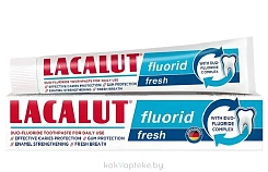 Lacalut Fluorid fresh зубная паста , 75мл