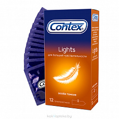 Презервативы латекс. Contex №12 Lights (особо тонкие)