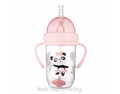 Canpol babies Поильник (непроливающий, с трубочкой и утяжелителем 