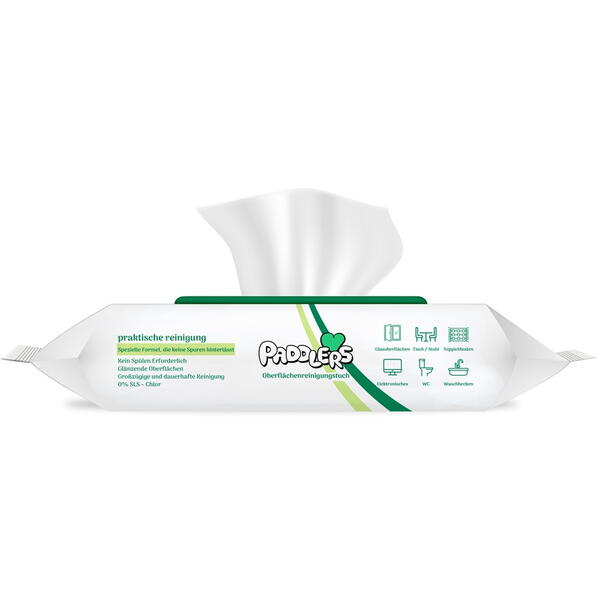 PADDLERS Влажные салфетки для уборки поверхностей Easy Clean, 70 шт