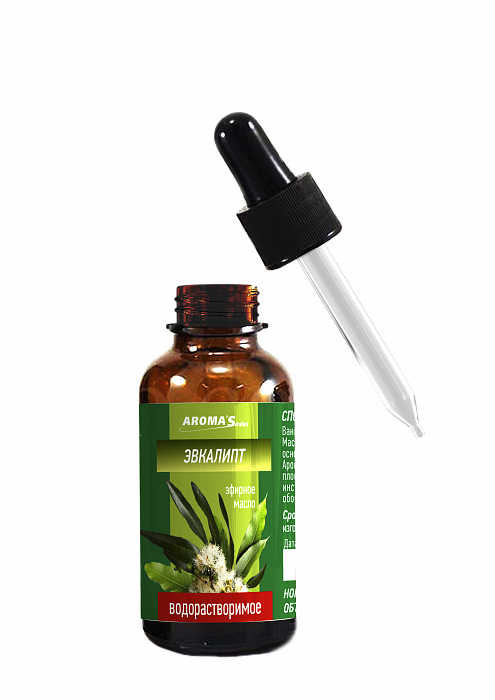 AROMA’Saules Масло эфирное водорастворимое "Эвкалипт",30 мл