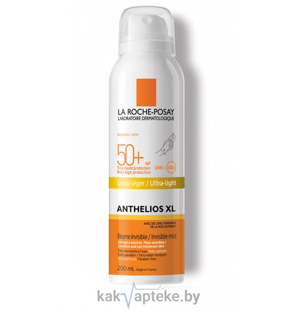 La Roche-Posay Спрей-вуаль солнцезащитный для лица и тела "Anthelios XL" SPF 50+ 200 мл