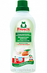 FROSCH (Фрош) Концентрированный ополаскиватель для белья Миндальное молочко, 750 мл