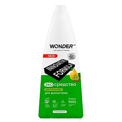 WONDER LAB Экосредство для мытья пола (киви и листья айвы) 1,1 л.