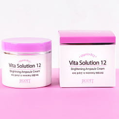 Jigott Vita Solution 12 Ампульный крем для улучшения цвета лица, 100 мл