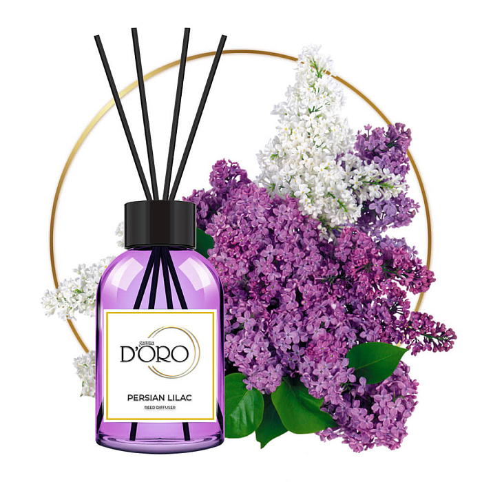 Gamma D'ORO Аромадиффузор для дома Персидская сирень 55 мл PERSIAN LILAC