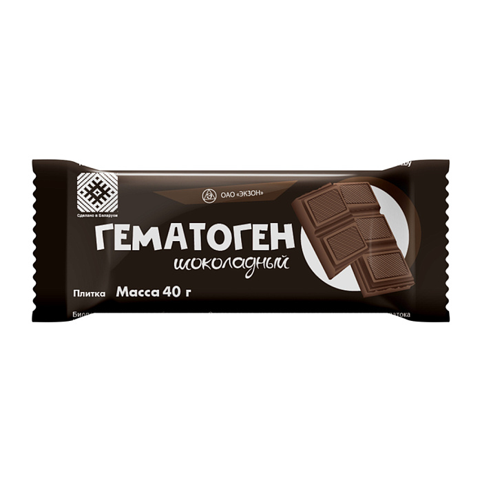 Гематоген шоколадный 40г