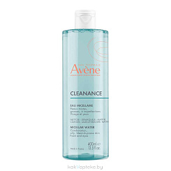 AVENE CLEANANCE Мицеллярная вода для комбинированной и жирной кожи, склонной к акне, 400 мл AVENE CLEANANCE Мицеллярная вода для комбинированной и жирной кожи, склонной к акне, 400 мл