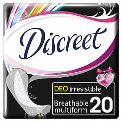 Discreet Deo Irresistible Multiform прокладки на каждый день 20 шт