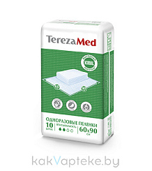 TerezaMed Пеленки одноразовые впитывающие Normal 60х90, 10 шт