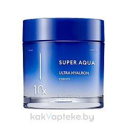 MISSHA Интенсивно увлажняющий крем для лица Super Aqua Ultra Hyalron Cream, 70 мл