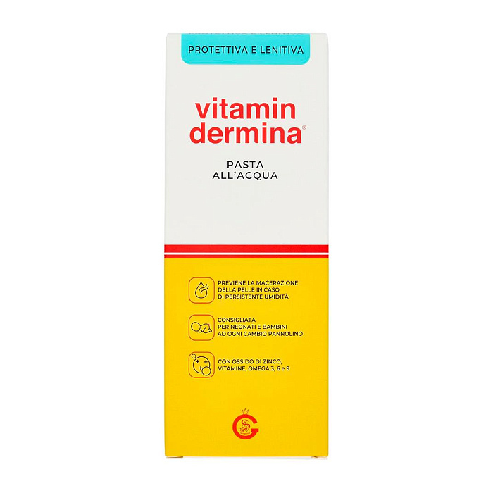 VITAMINDERMINA Крем-паста на водной основе для младенцев, детей и взрослых 100 мл
