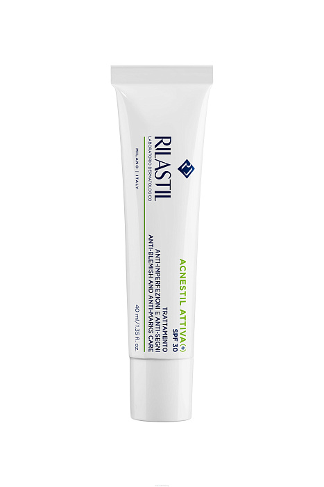 Rilastil ACNESTIL ATTIVA (+) Корректирующий крем для ухода за кожей с несовершенствами с SPF 30 40 мл