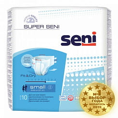 Super Seni small Подгузники дышащие для взрослых 10 шт