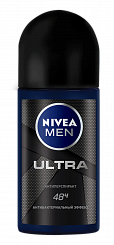 NIVEA Men Ultra Антиперспирант (шариковый ), арт.80031, 50 мл