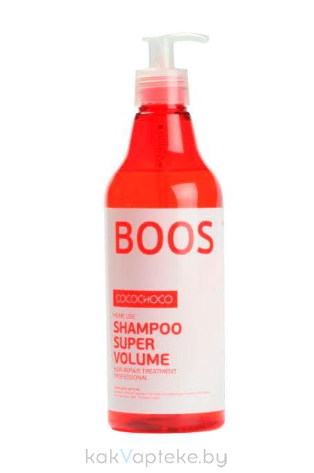 CocoChoco Шампунь для придания объема волос "SHAMPOO SUPER VOLUME" 500 мл