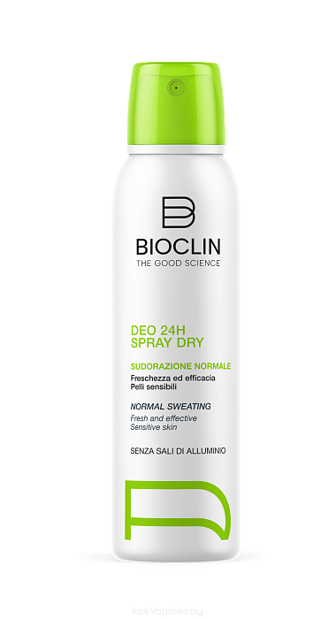 Bioclin DEO 24Ч Сухой дезодорант-спрей 150 мл