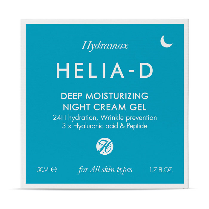 Helia-D Hydramax Глубоко увлажняющий ночной крем-гель для всех типов кожи 50 мл