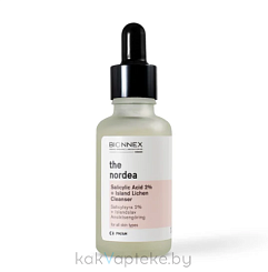 Bionnex THE NORDEA Очищающий концентрат Cалициловая кислота 2% + Исландский мох для всех типов кожи 30 мл
