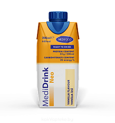 MediDrink Neo Специализированный пищевой продукт для энтерального питания онкологических больных, со вкусом ванили 200 мл