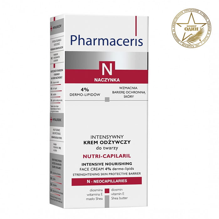 Pharmaceris N Интенсивный питательный крем для лица Nutri-Capilaril, 50 мл