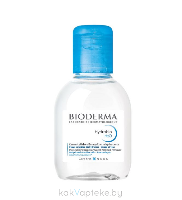 Bioderma Вода мицеллярная Hydrabio H2O, 100 мл