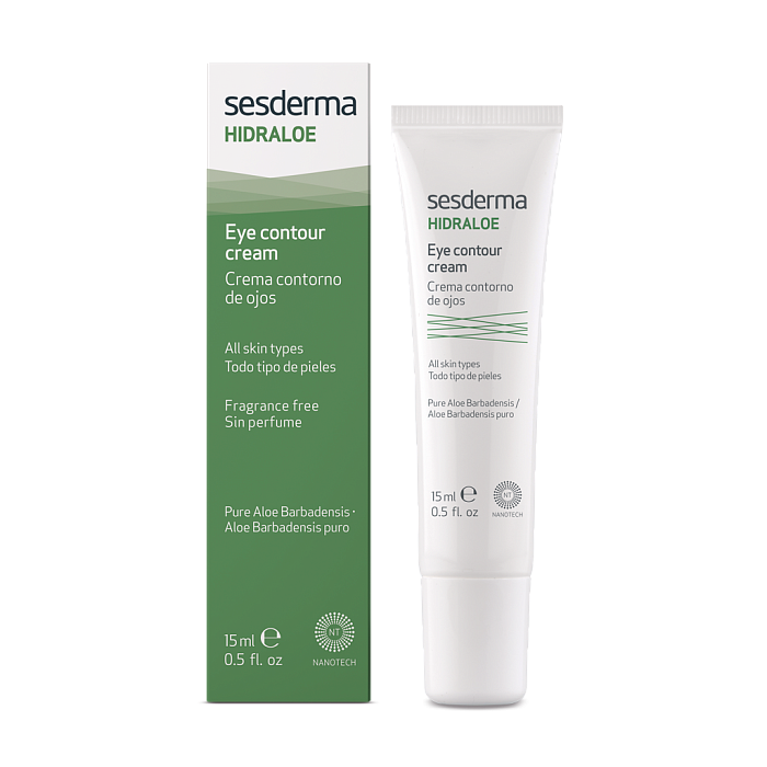SESDERMA Крем-контур для зоны вокруг глаз увлажняющий / HIDRALOE Eye contour cream, 15 мл