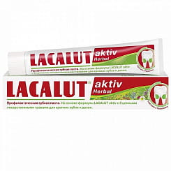 Lacalut AKTIV Herbal Зубная паста 50мл (Профилактическая)