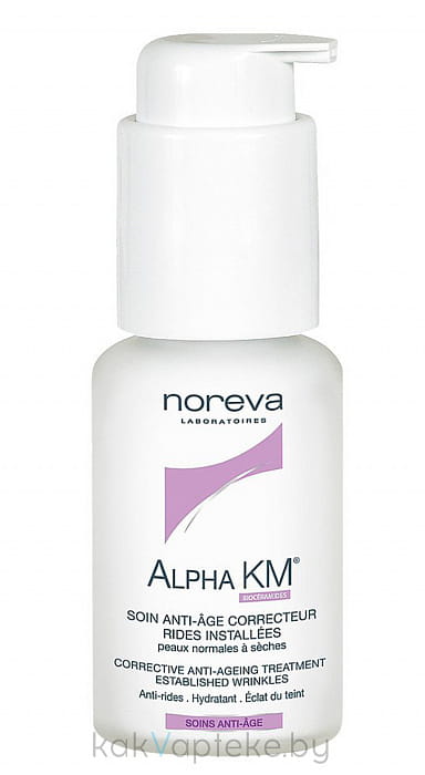 NOREVA Alpha KM Крем-гель для чувствит.кожи  вокруг глаз 10мл